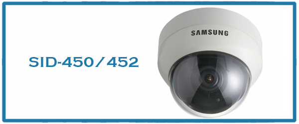 samsung,camera,dome,SID-450/452