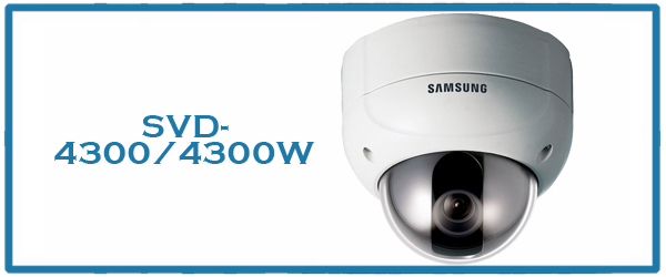 samsung,camera,dome,SVD-4300/4300W	