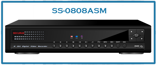 securus,dvr,,ss-0808asm