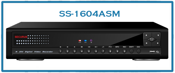 securus,dvr,,ss-1604asm